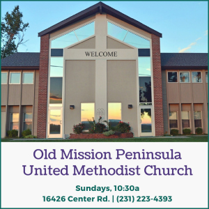 Old Mission Peninsula United Methodist Church, omp, old mission peninsula, old mission, old mission michigan, old mission gazette, old mission churches, peninsula township