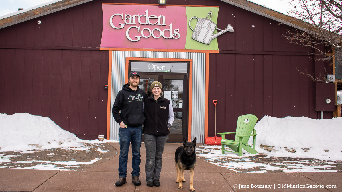 Old Mission Recipes: Georgia Holman's Apple Crisp 3 Garden Goods in Traverse City under new ownership of Cory and Elise Holman | Jane Boursaw Photo