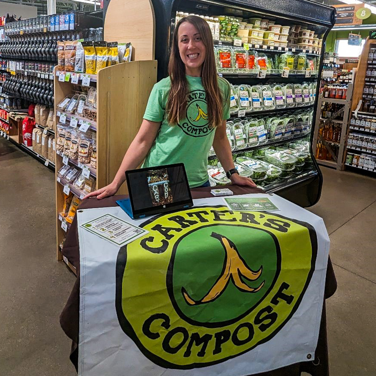 Megan Alexander, owner of Carter's Compost on the Old Mission Peninsula | Carter's Compost Photo